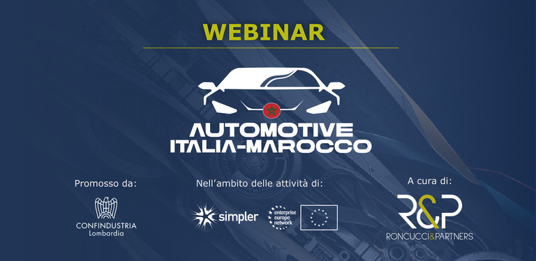 Webinar: Automotive Italia - Marocco