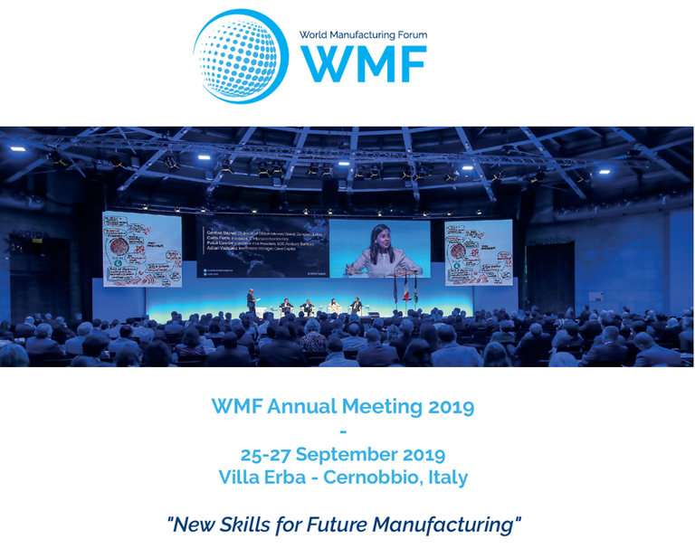 World Manufacturing Forum - Annual meeting 2019