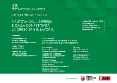 74a Assemblea generale di Confindustria Mantova