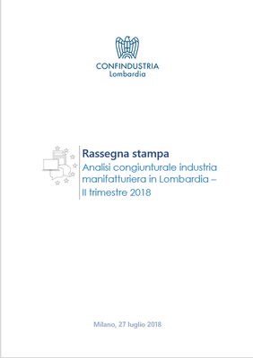 Analisi Congiunturale dell’Industria manifatturiera in Lombardia