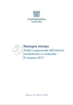 Analisi Congiunturale dell’Industria manifatturiera in Lombardia