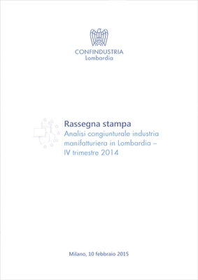 Analisi Congiunturale dell’Industria manifatturiera in Lombardia 