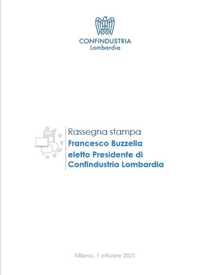 Buzzella eletto Presidente degli industriali lombardi