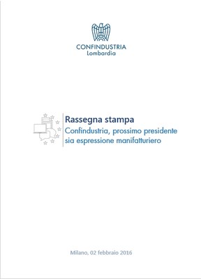 Confindustria, prossimo Presidente sia espressione del manifatturiero