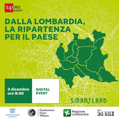 Dalla Lombardia la ripartenza per il Paese