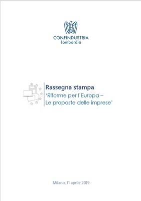 Europee 2019, le proposte delle imprese