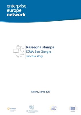 ICMA San Giorgio - EEN success story