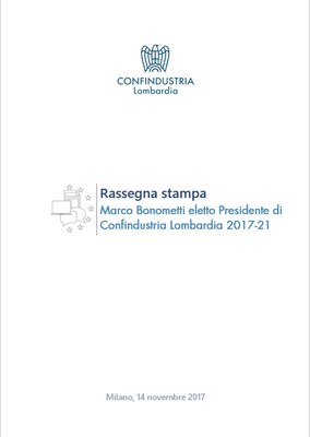 Marco Bonometti Presidente Confindustria Lombardia 2017-21