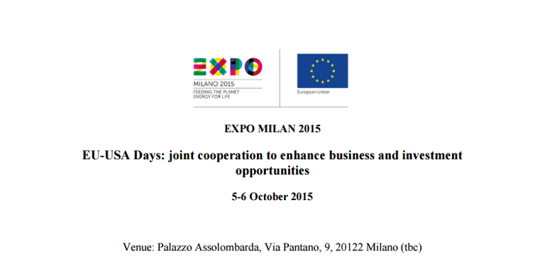 EU-USA Days - Eco-efficient Management of Resources in Agro-Food Sector