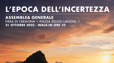 L'Epoca dell'incertezza: Assemblea Generale Associazione Industriali della Provincia di Cremona